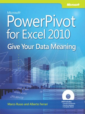 cover image of Microsoft&#174; PowerPivot for Excel&#174; 2010